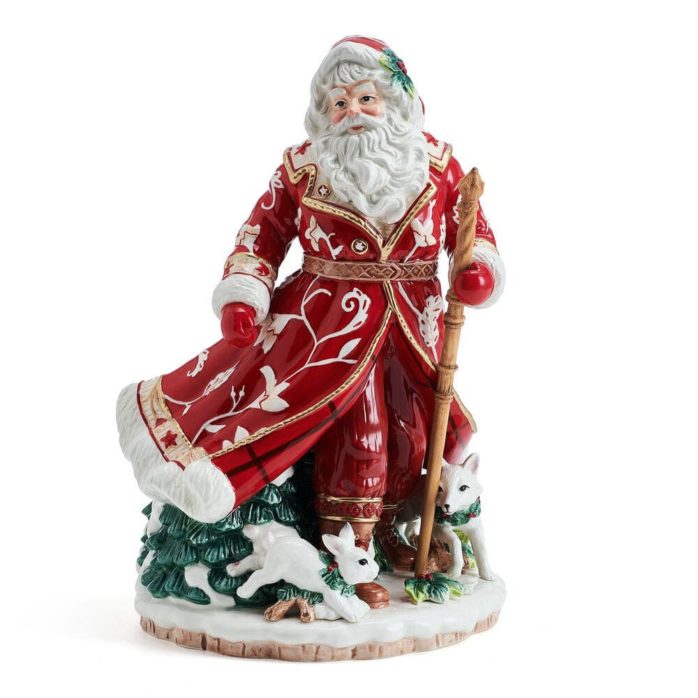 Town and Country Studio Santa Figurine, 12.75 IN