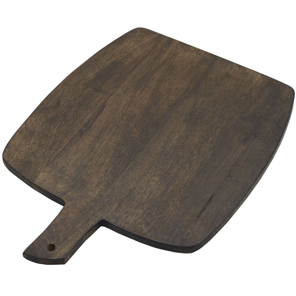 Austin Craft Upton Mango Wood Cheese Charcuterie Serving Board, Espresso