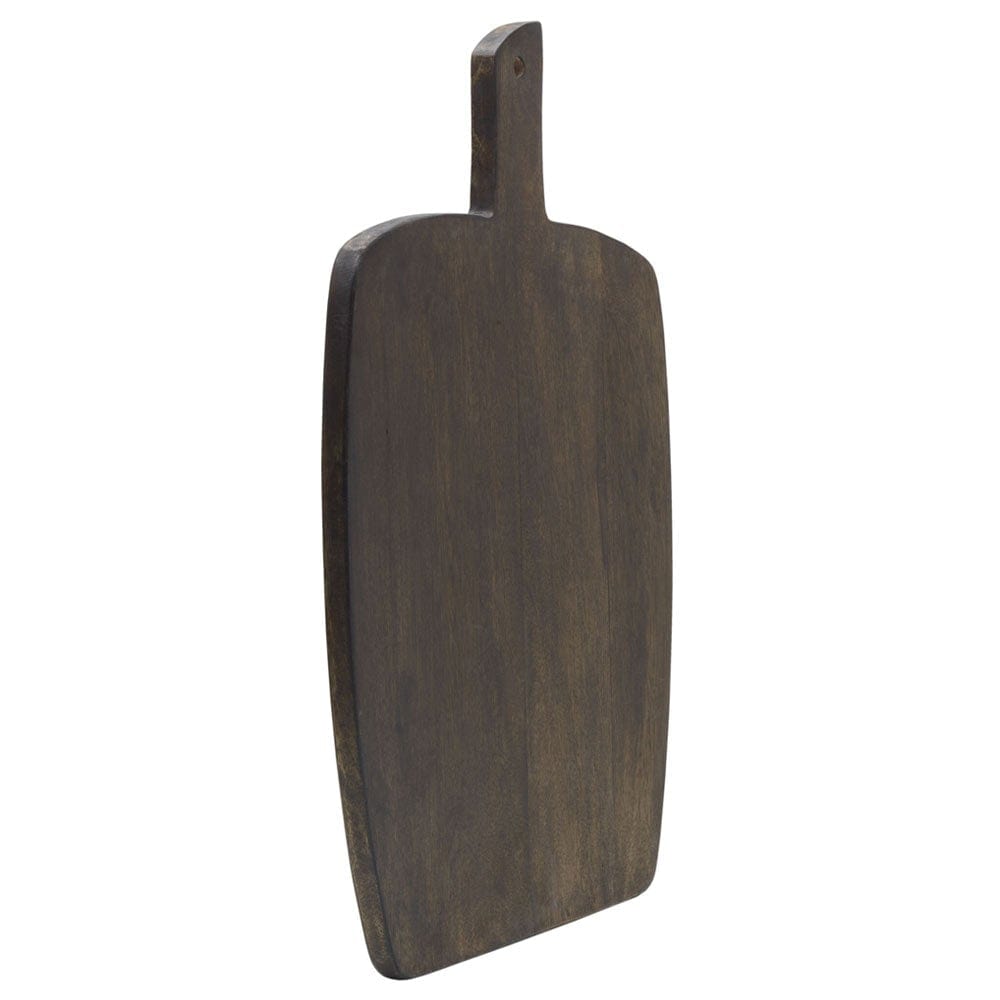 Austin Craft Upton Mango Wood Cheese Charcuterie Serving Board, Espresso