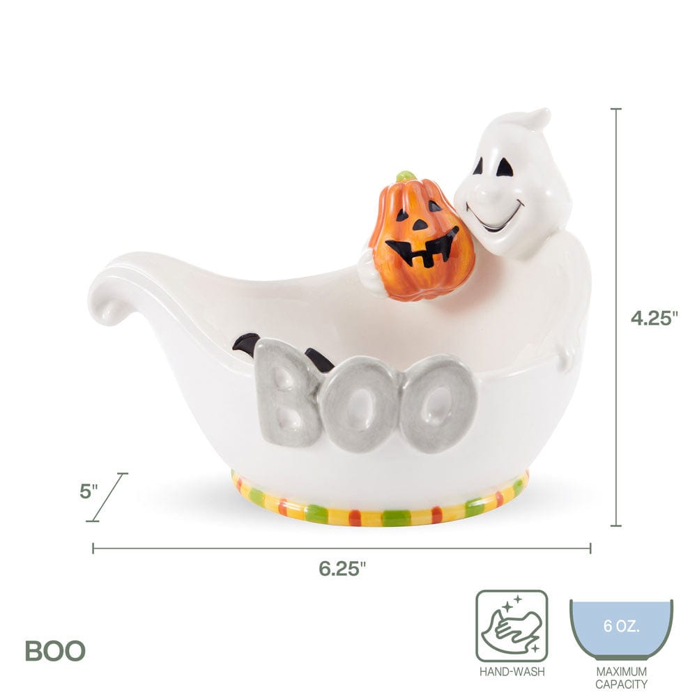 Halloween Boo Ghost Candy Bowl