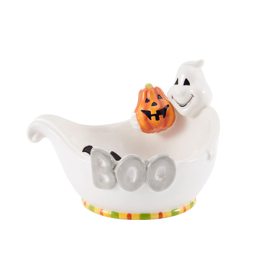 Halloween Boo Ghost Candy Bowl