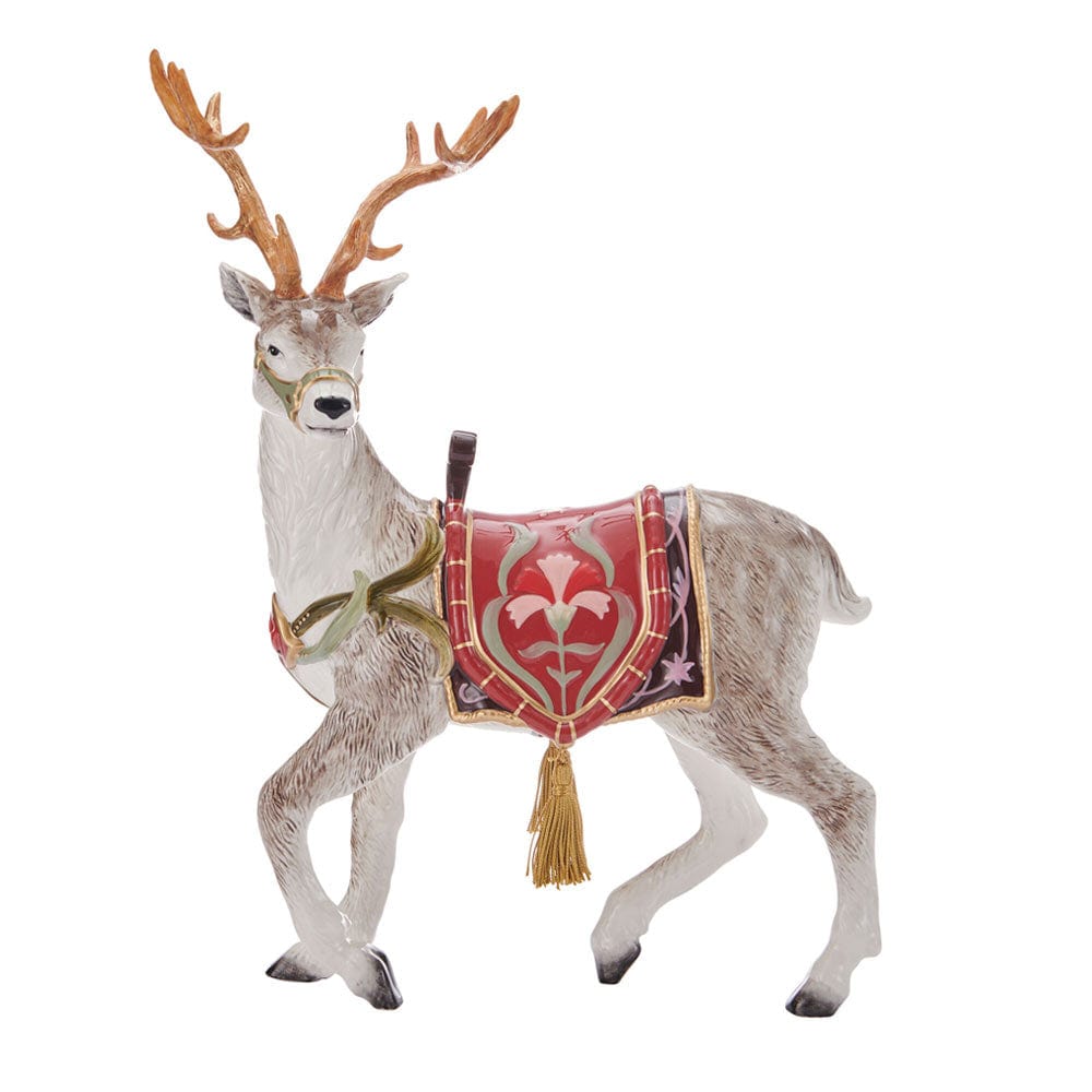 Chalet Deer Figurine, 14.75 IN