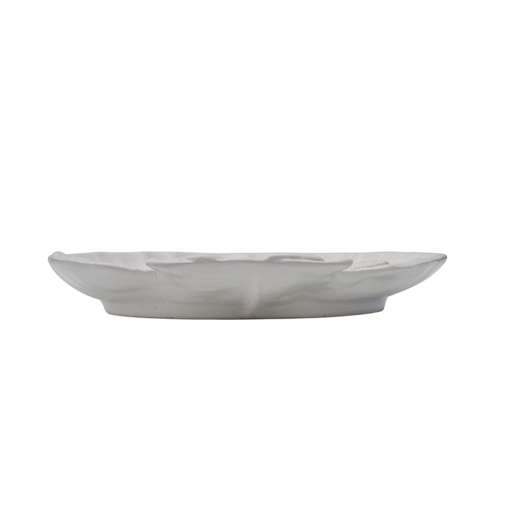 Coastal Home White Shell Plate