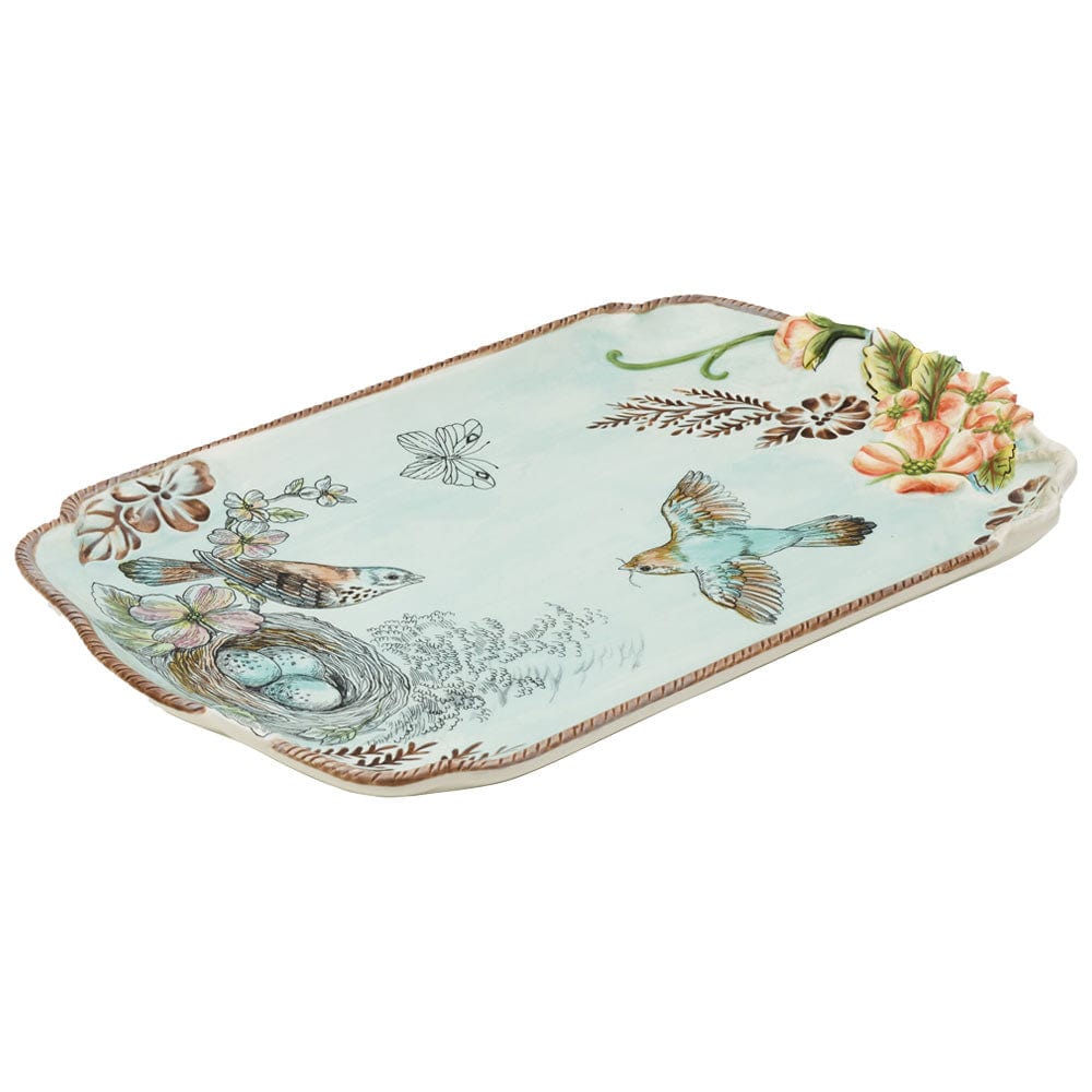 English Garden Serving Platter