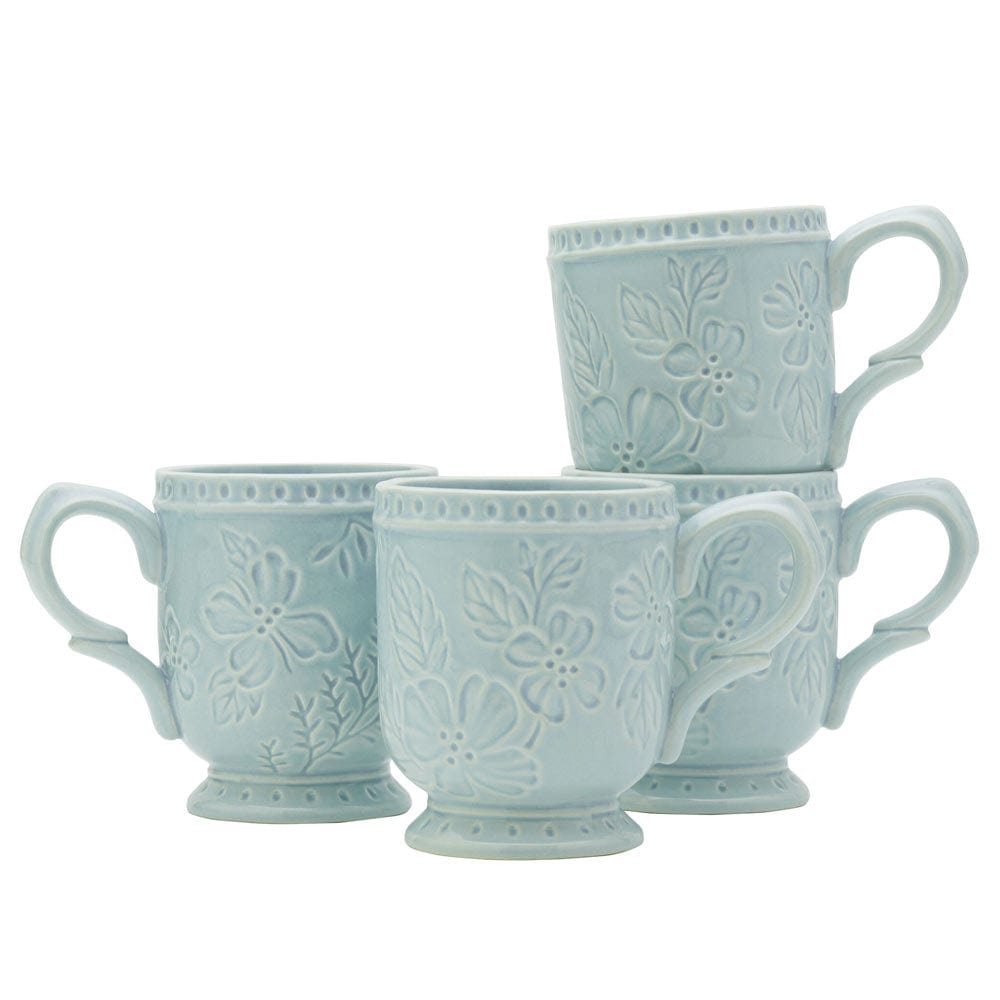 English Garden Set of 4 Mugs