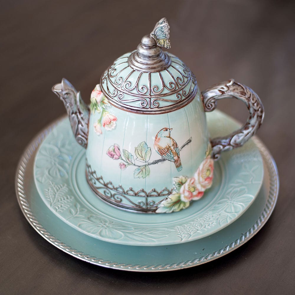 English Garden Teapot