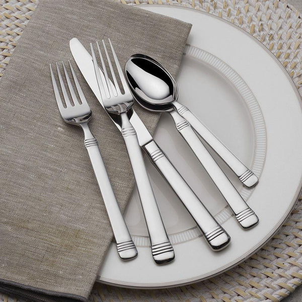 Ivy Bronx Jerritt Stainless Steel Flatware Set - Service for 8