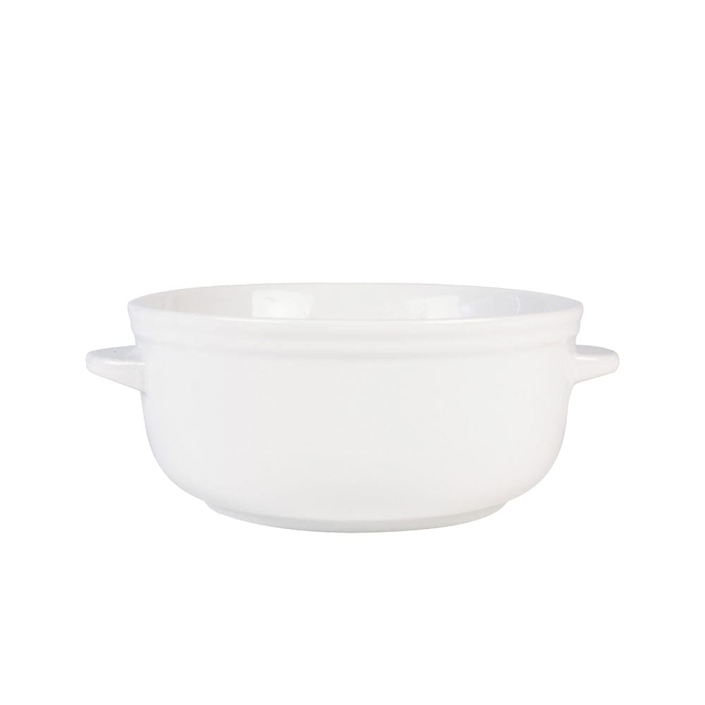 Everyday White® Set of 4 Soup Double Handle Chili Bowls