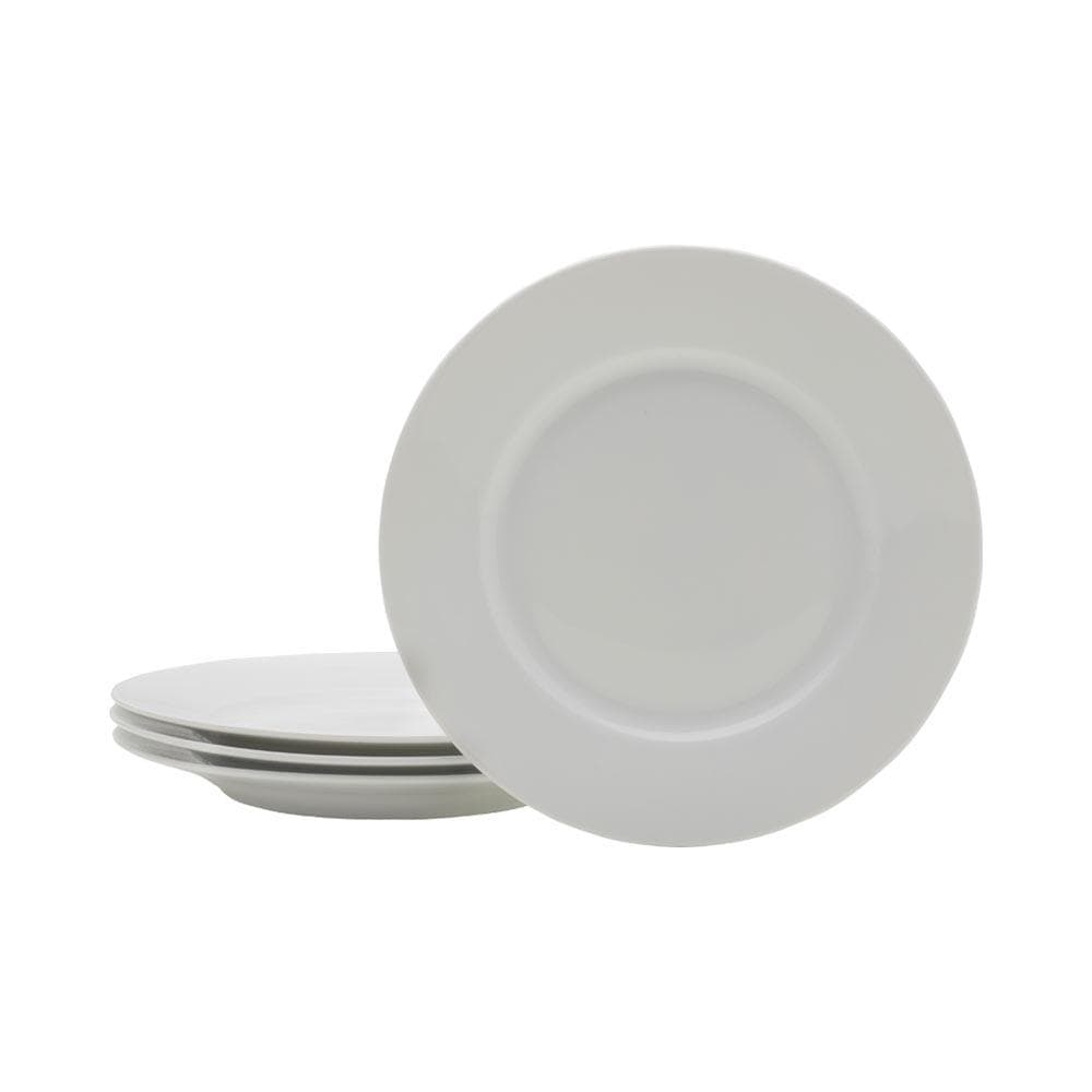 Everyday White® Classic Rim Set of 4 Salad Plates