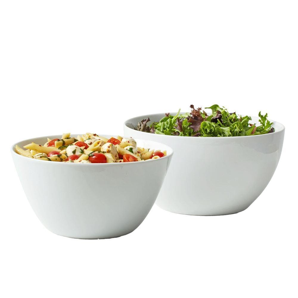 Everyday White® Deep Serving Bowls, Set of 2