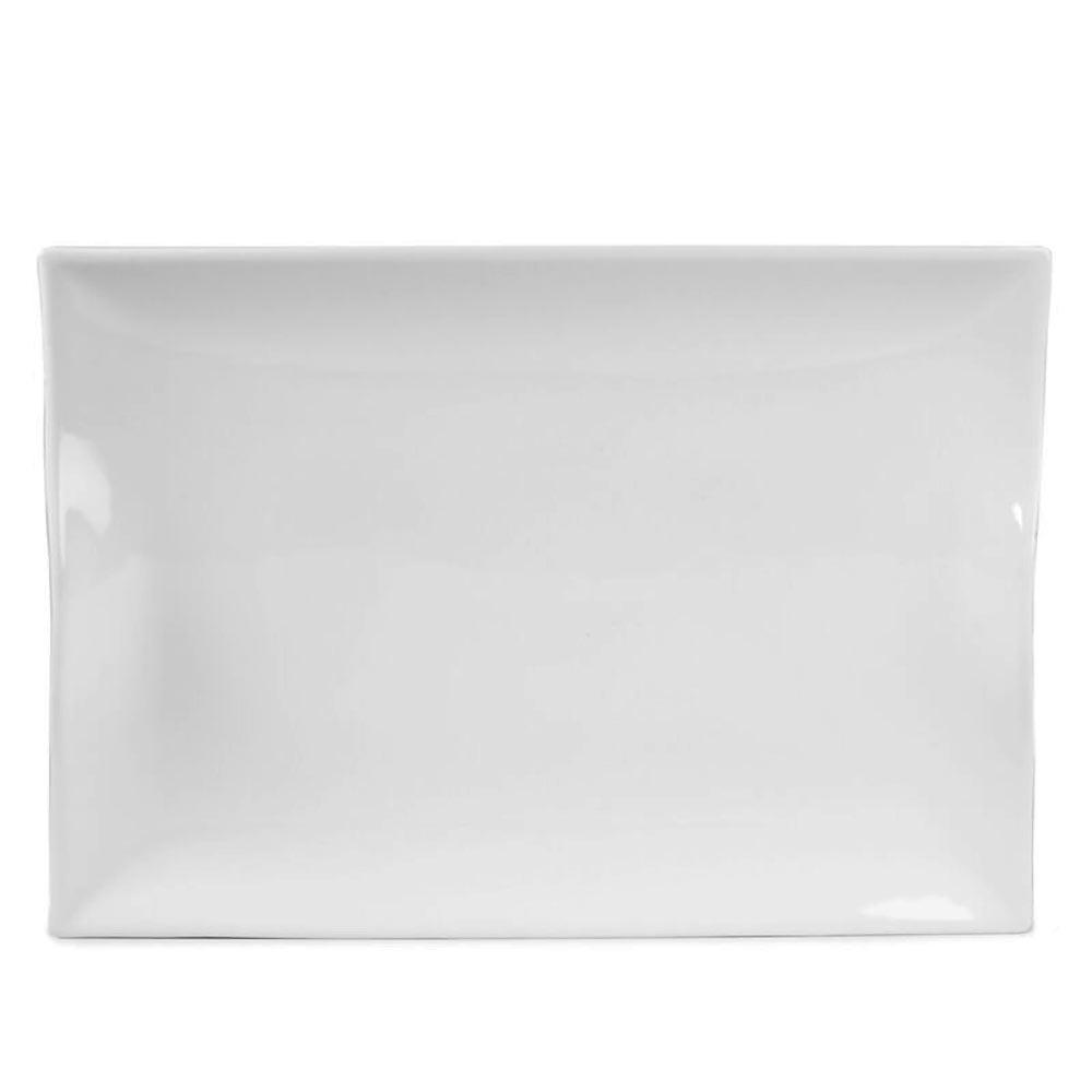 Everyday White® Rectangular Handled Serving Platter, 18.25 IN