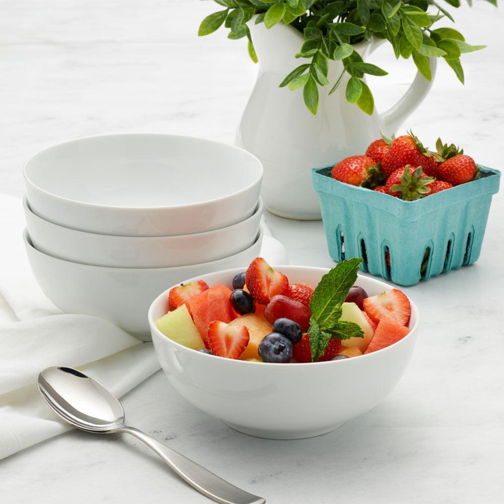 Everyday White® Set of 4 Cereal Bowls