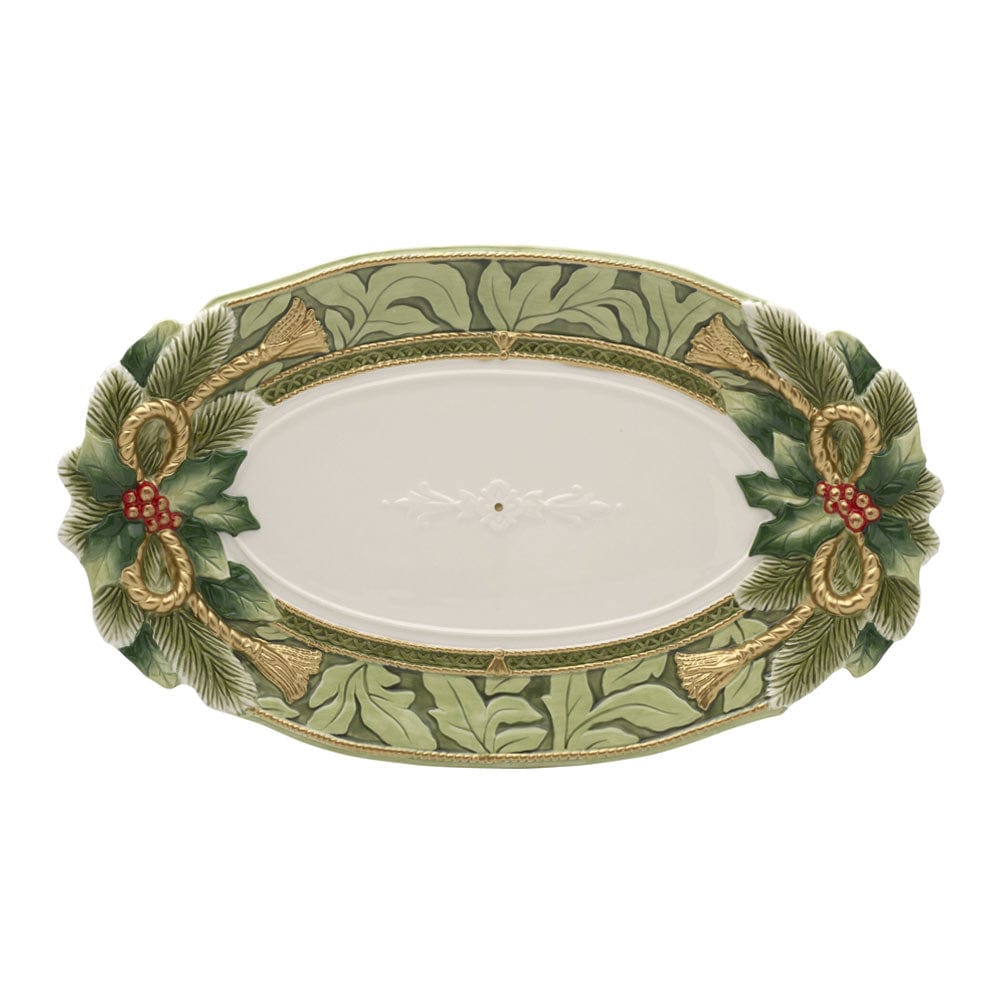 Holiday Home Green Large Platter