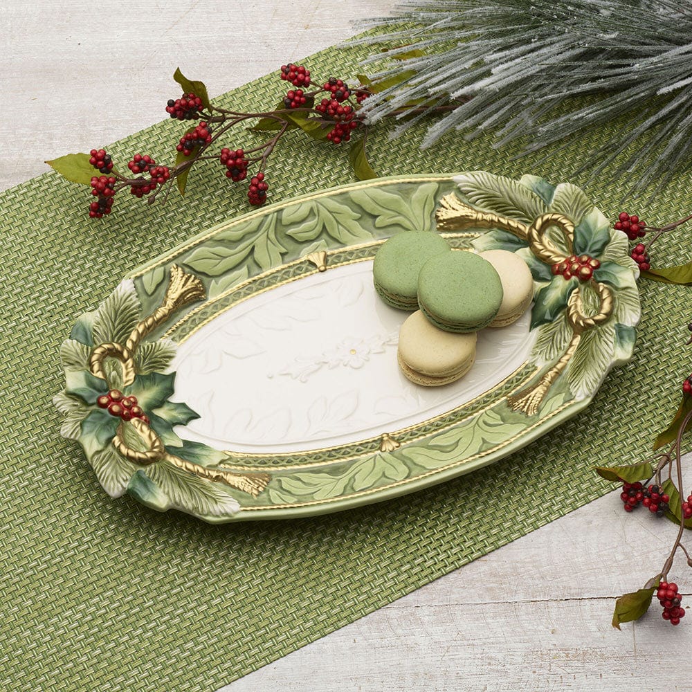 Holiday Home Green Small Platter