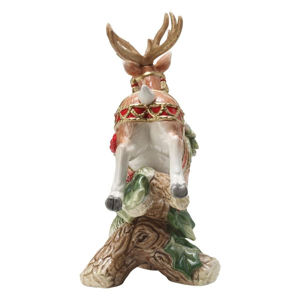 Holiday Home Landing Deer Candleholder