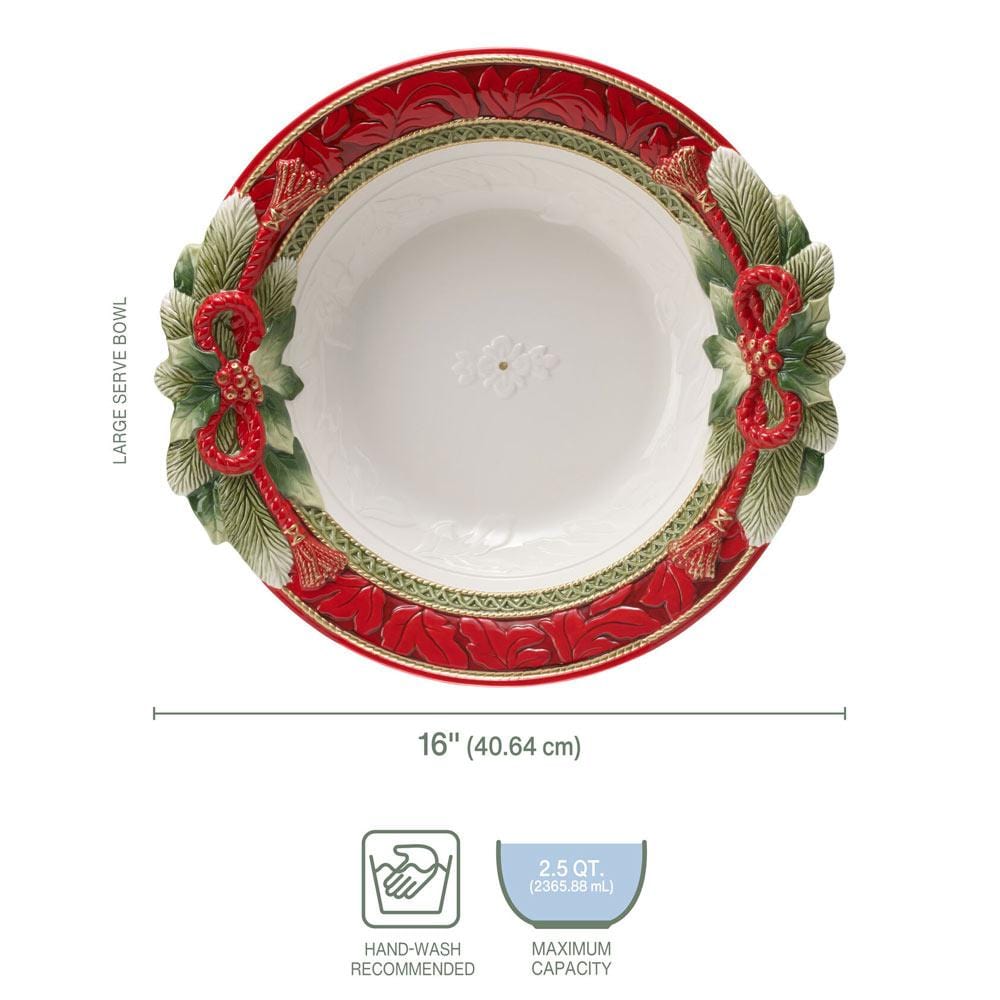 Holiday Home Large Serve Bowl