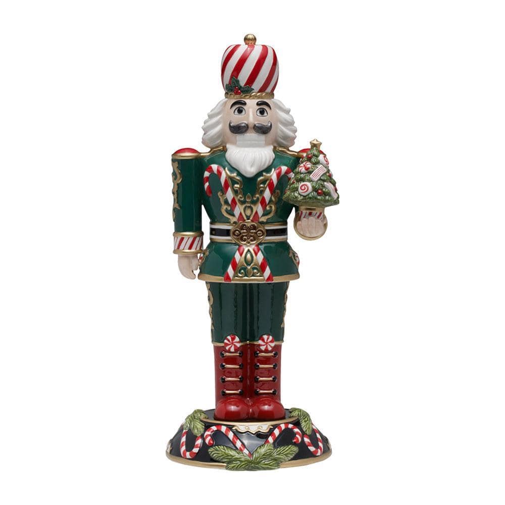 Holiday Nutcracker Sugar Plum King, 17 IN – Fitz and Floyd