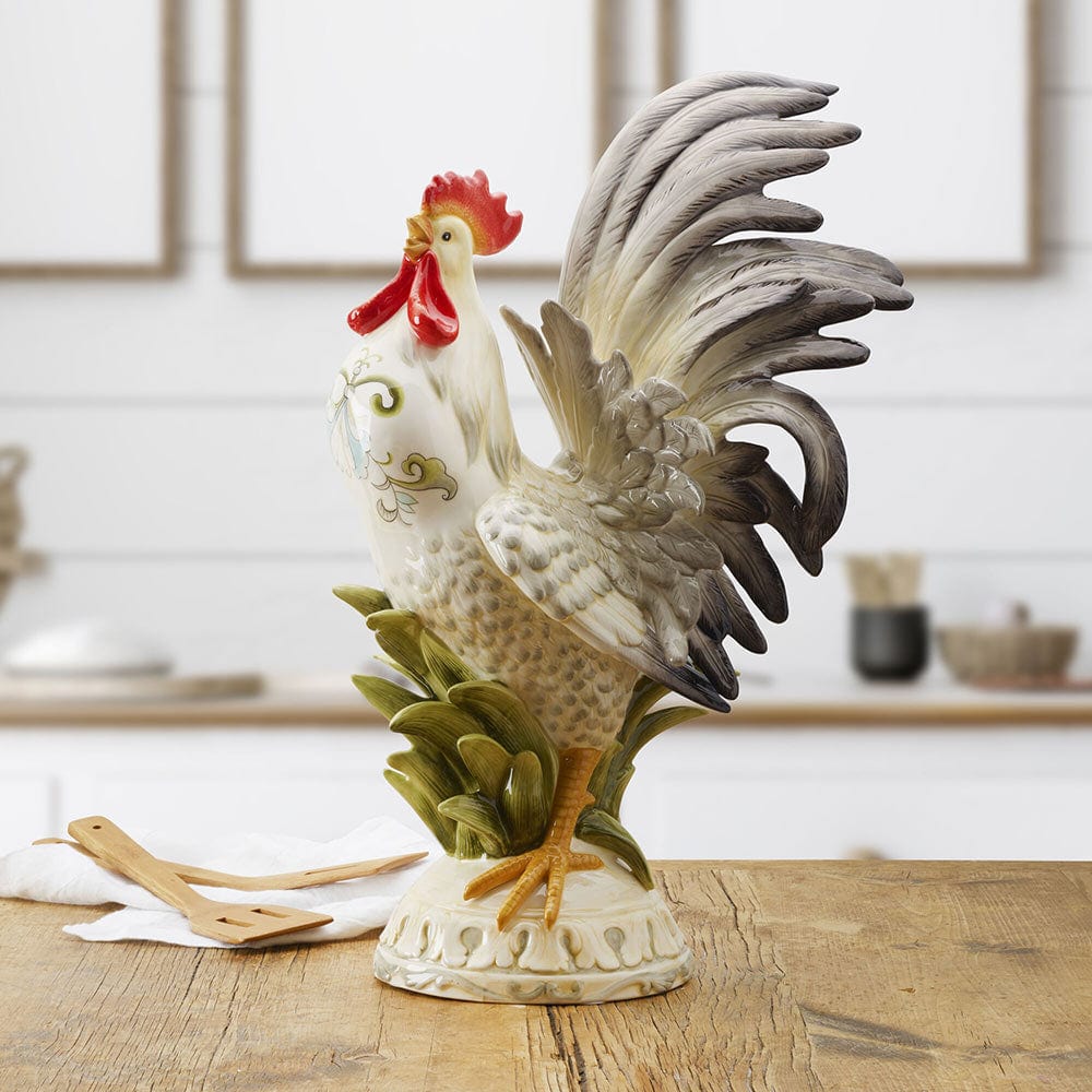 Lantana Rooster Figurine 20.5 IN