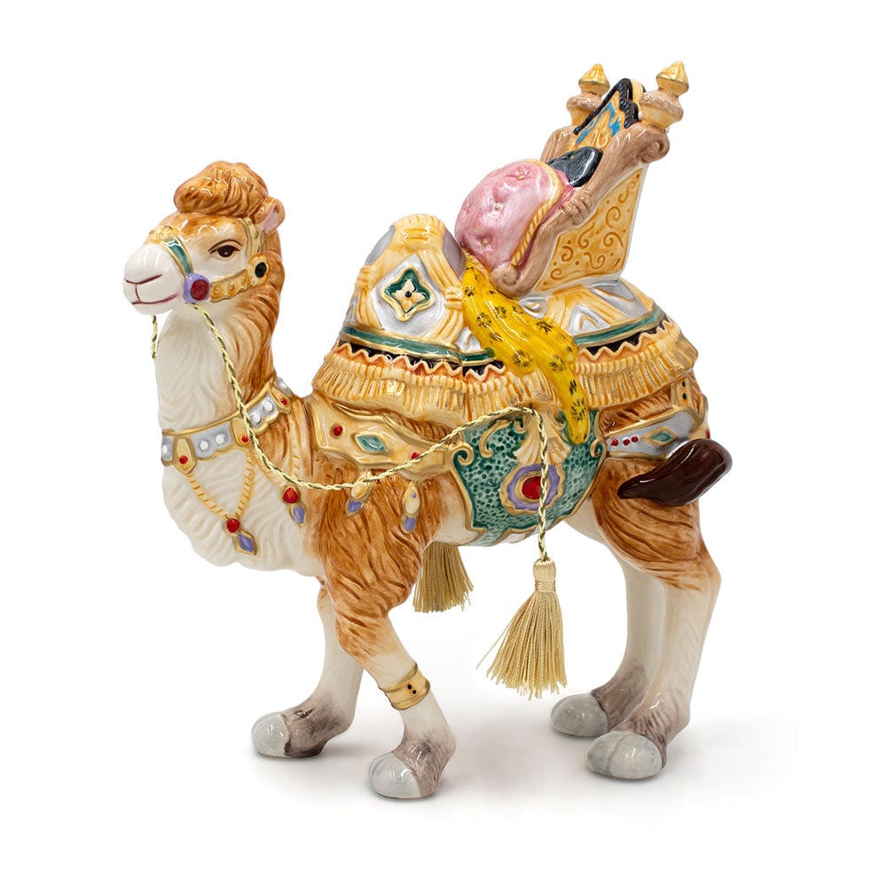 Fitz and Floyd store nativity resting camel figurine