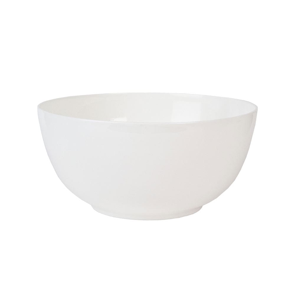 Nevaeh White Deep Serving Bowl