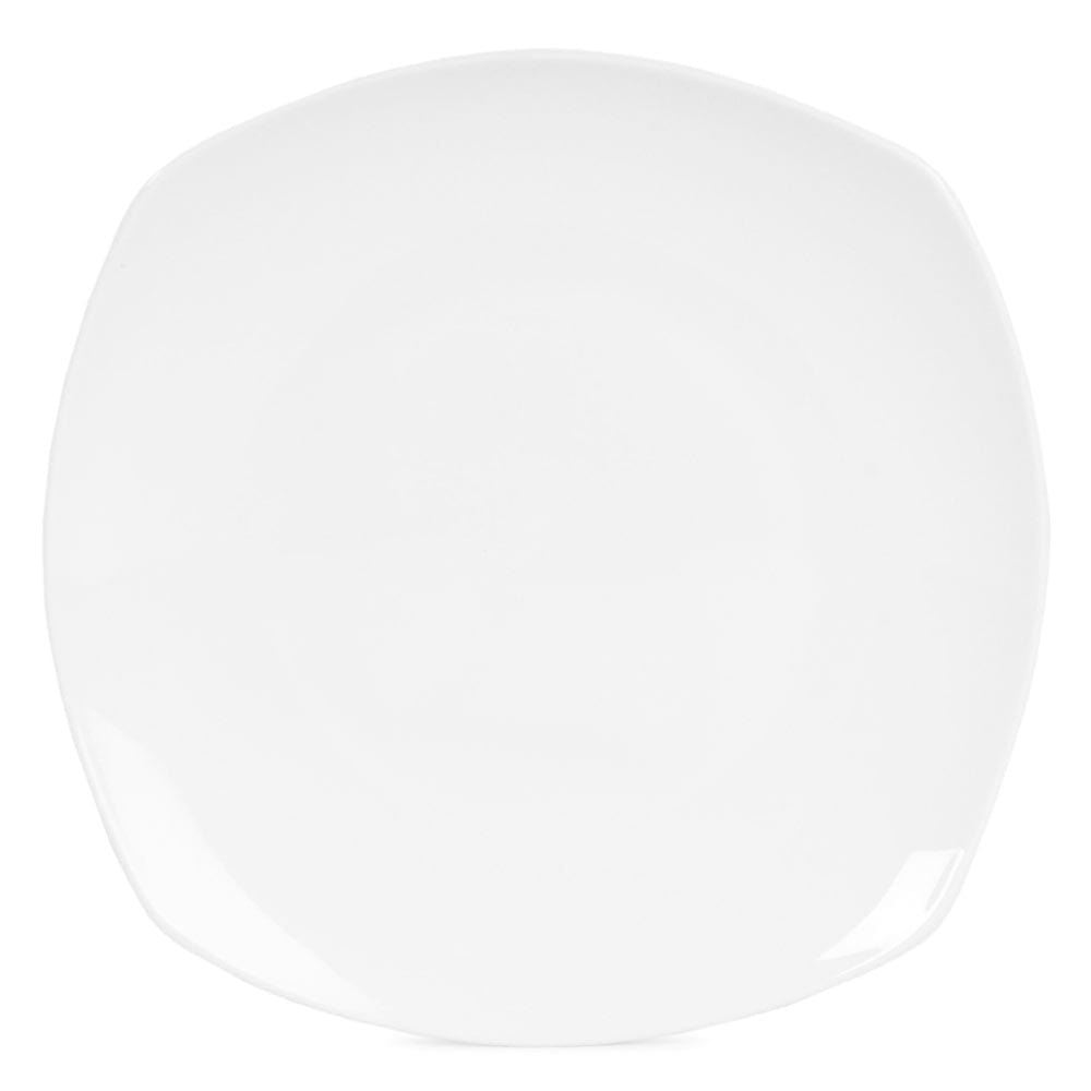 Nevaeh White Soft Square 12 Piece Dinnerware Set, Service for 4 – Fitz ...