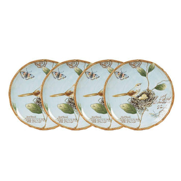 Fitz and Floyd Ching Dragon Fine Porcelain Salad Plates