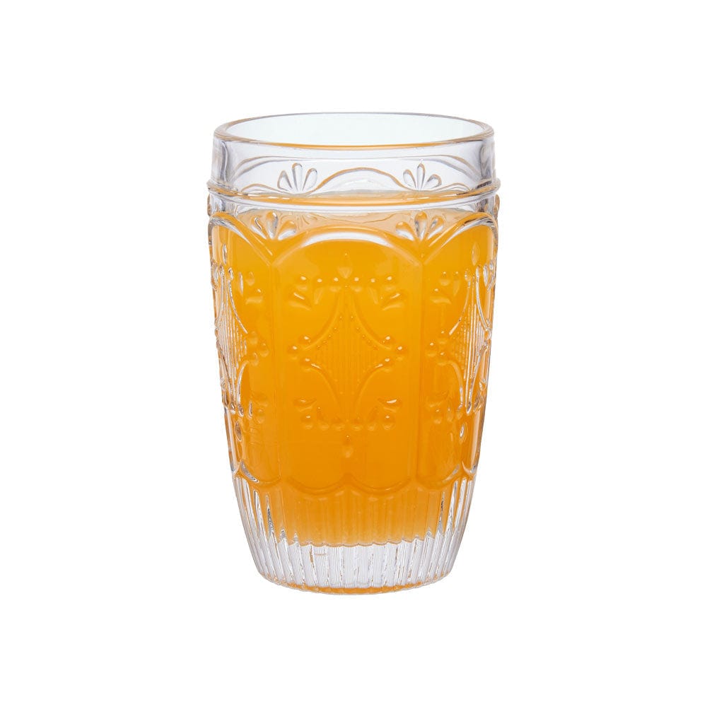 Trestle Highball Glasses Set of 4, Clear