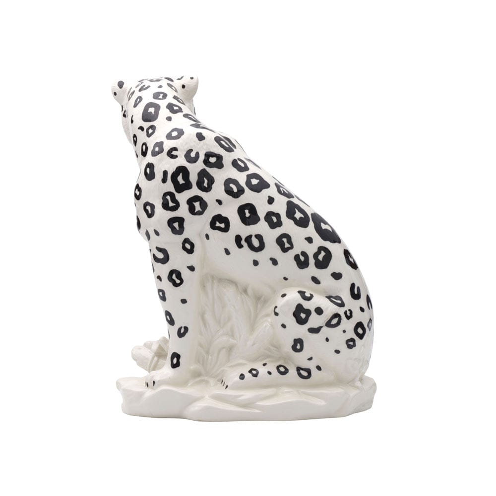 Villa Palm Leopard Figurine 11.75 IN